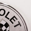 Chevrolet Corvette Dome Metal Sign